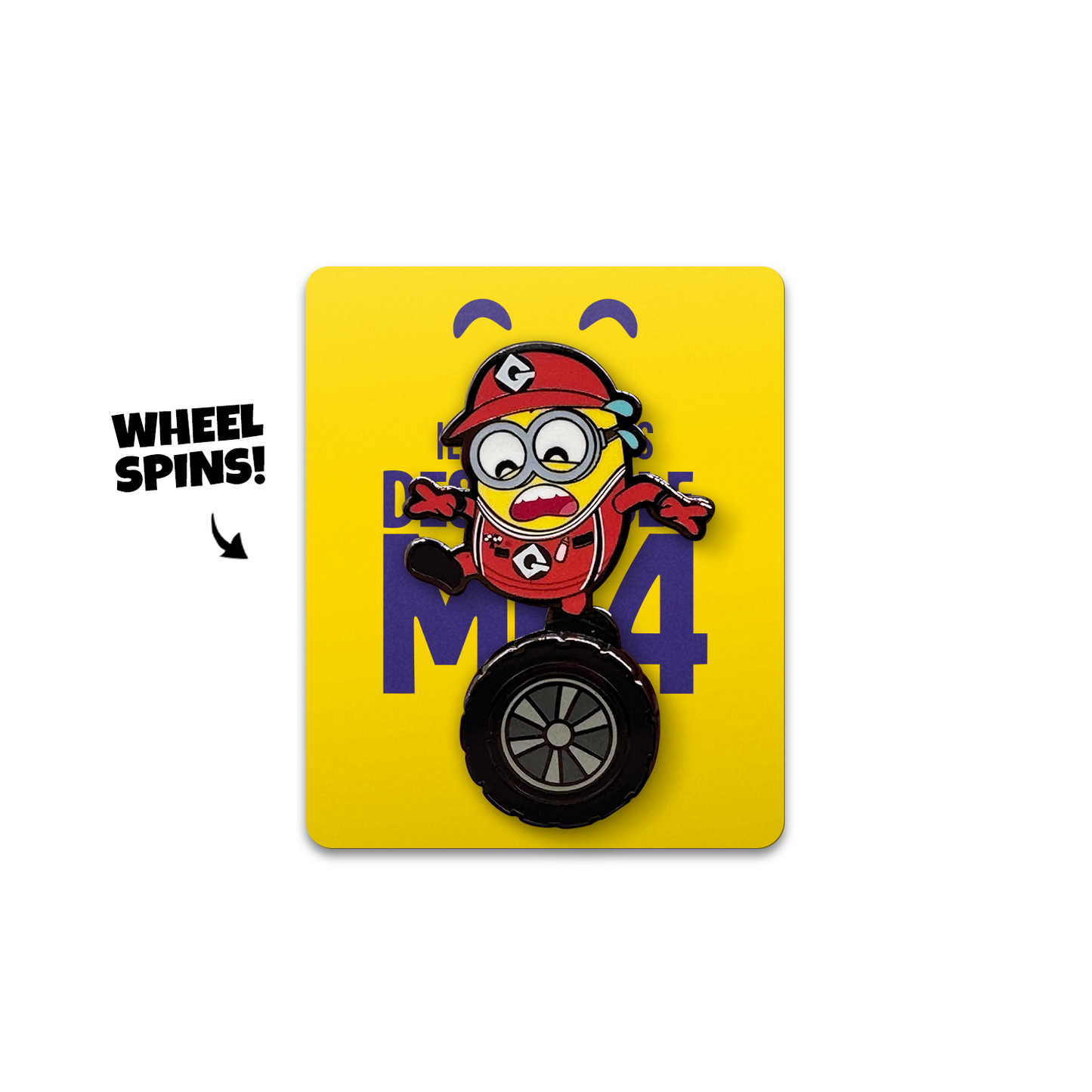 Tire Minion Spinning Pin