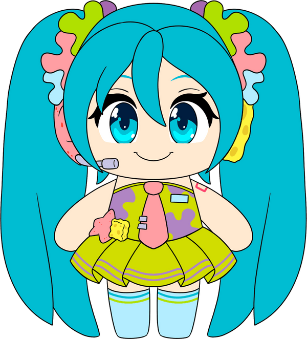Patrick Miku Plush (9in)