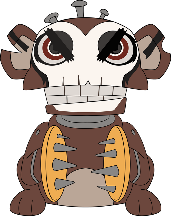 Wind Up Monkey Plush (9in)