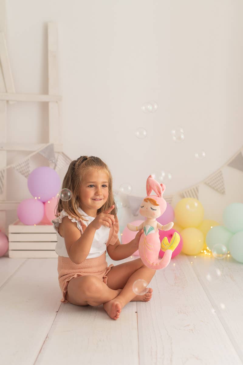 Lana Fabric Mermaid Doll – Pink