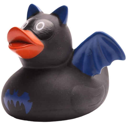Pato murciélago negro/azul