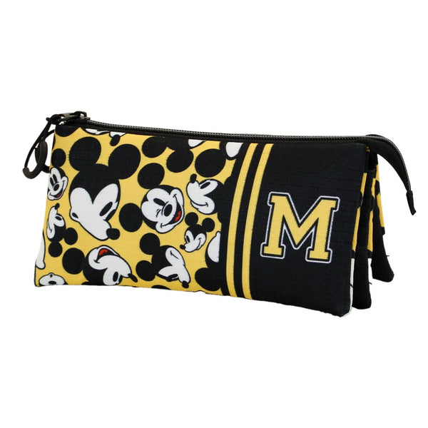 Trousse Triple ECO Disney Mickey Mouse « Yellow »