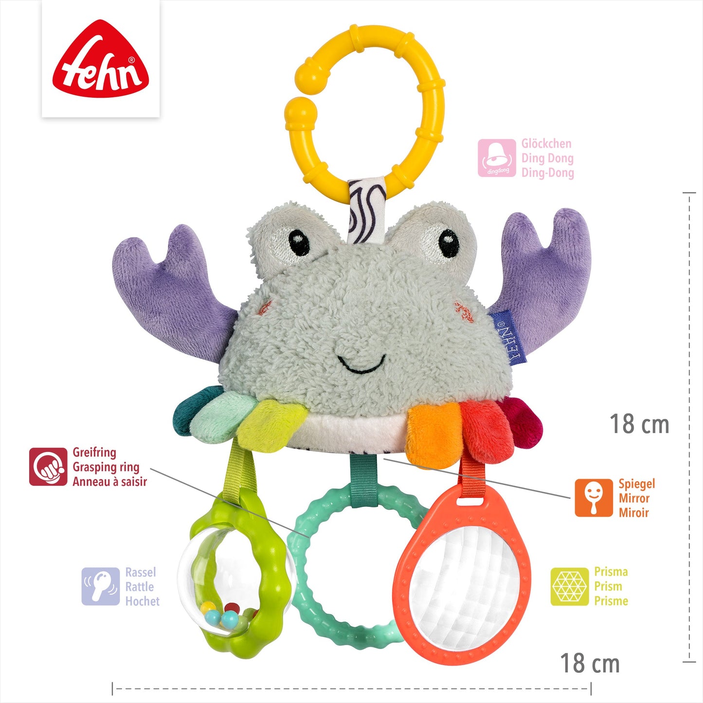 Mini-Mobile Krabbe