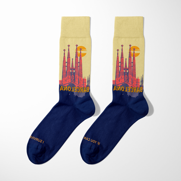 Chaussettes Magic Barcelona