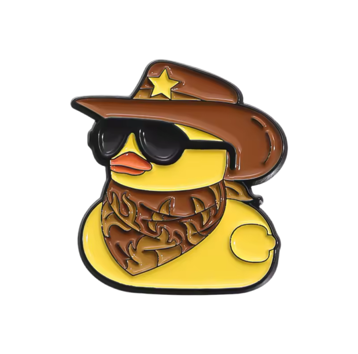 pins canard jaune sherif