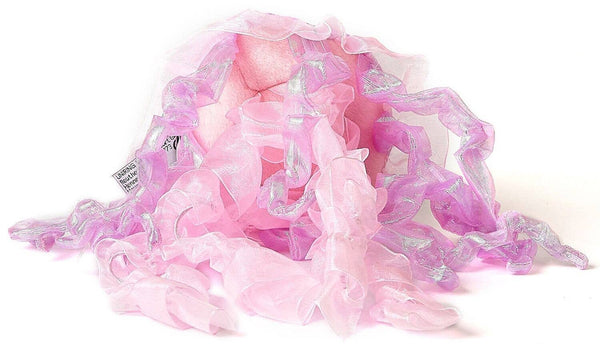 Peluche méduse rose Uni Toys