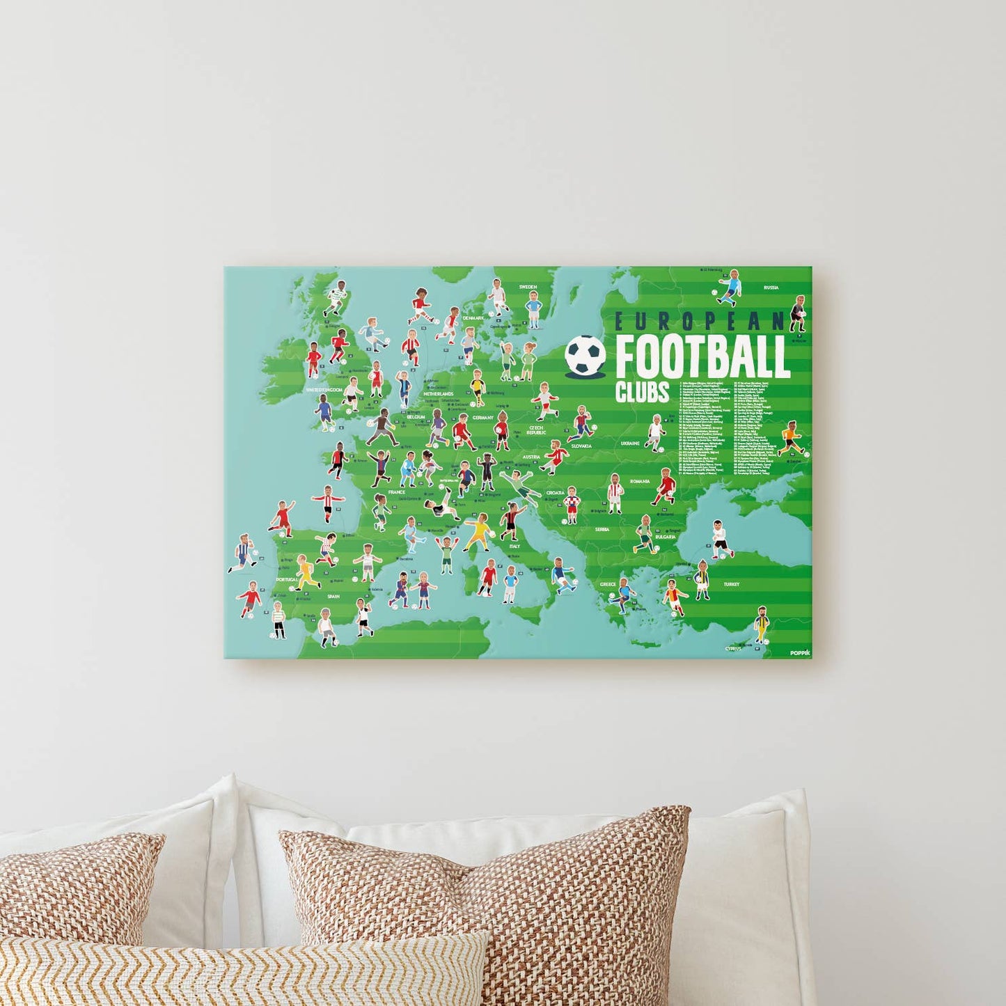 Football - - Poster en stickers - Discovery 5 +