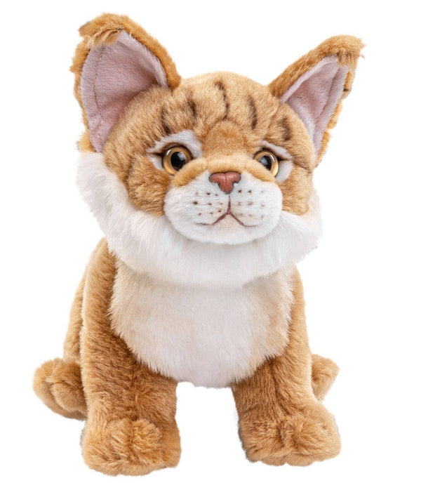 Peluche chat Maine coon avec crinière de lion amovible Uni Toys