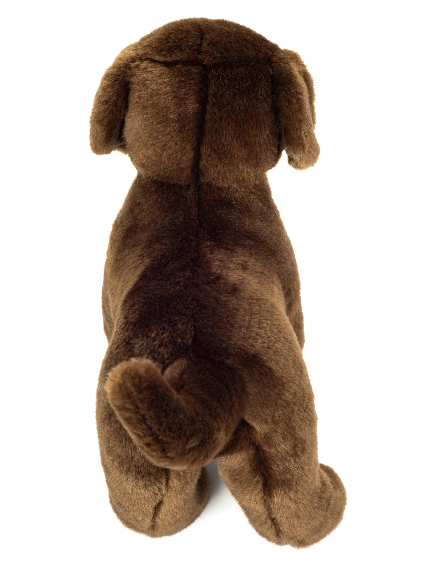 Peluche de labrador marrón de pie