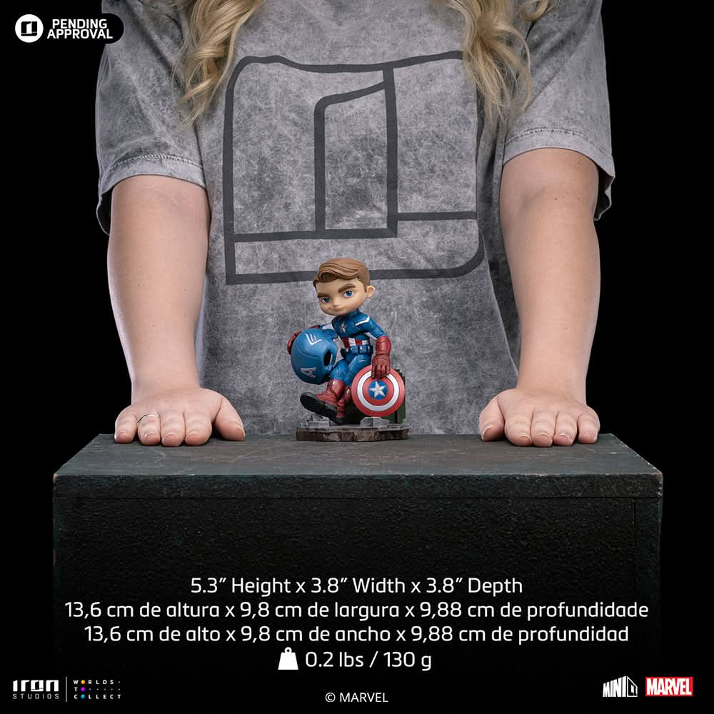 Figurine Captain America - Infinity Saga - Mini Co.
