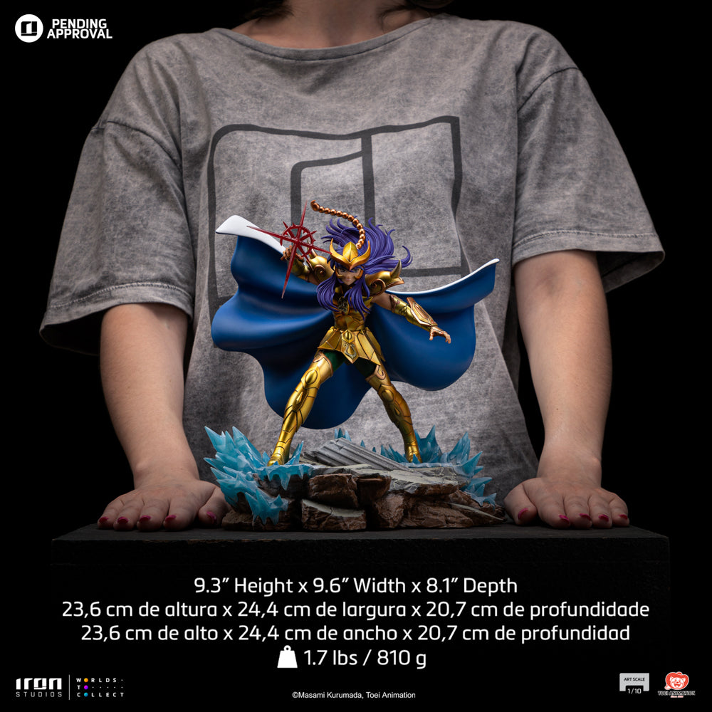 Statue Scorpio Milo - Saint Seiya - Art Scale 1/10