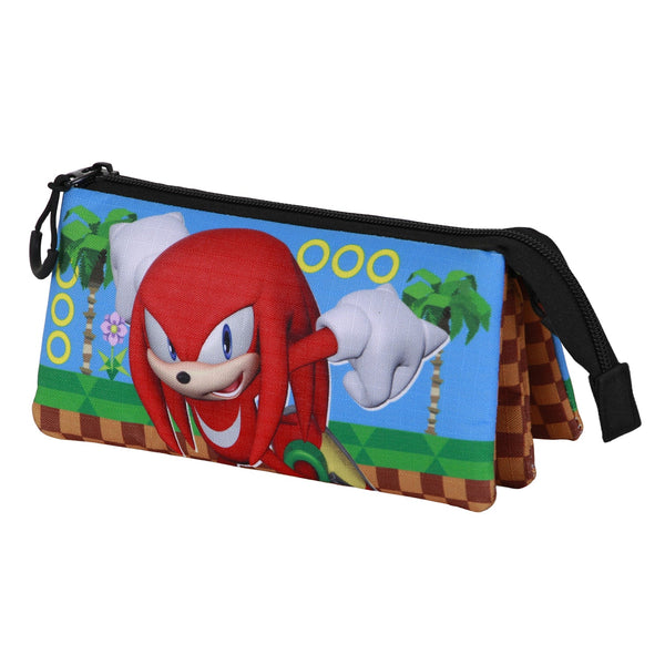Trousse Triple Sonic the Hedgehog « Knuckles Run »