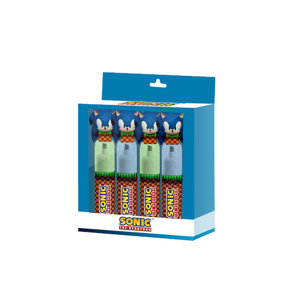Pack de 4 Marqueurs Fluorescents Sonic the Hedgehog