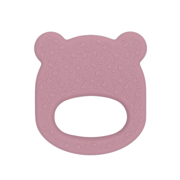 Anneau de Dentition Ours Dusty Rose