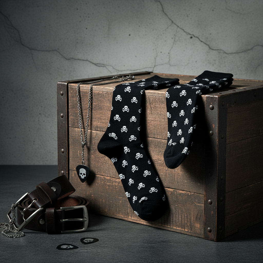 Calcetines de calavera