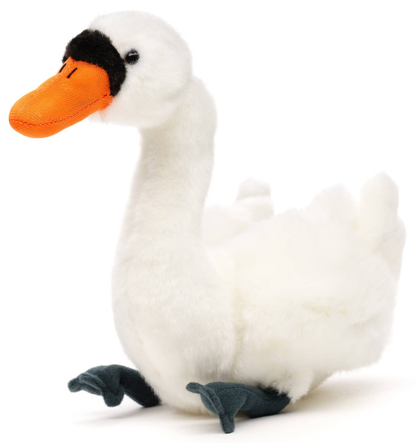 Pluche zwaan - 16 cm