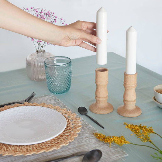 Sel et poivre Chandeliers