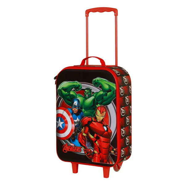 Valise à Roulettes Soft 3D Marvel Avengers « Almighty »