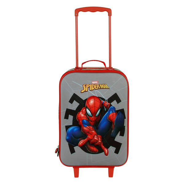 Valise à Roulettes Soft 3D Marvel Spider-Man « Symbol »