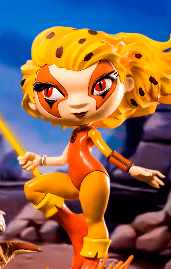 Figurine Cheetara and Snarf - Thundercats - Mini Co.