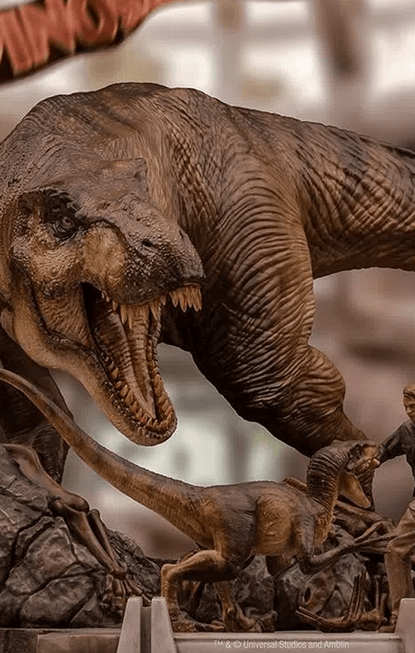 Diorama The Final Scene - Jurassic Park - Demi Scale 1/20