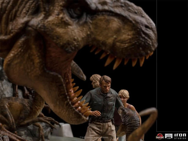 Diorama The Final Scene - Jurassic Park - Demi Scale 1/20