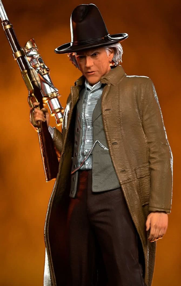 Statue Doc Brown - Back to the Future III - Art Scale 1/10