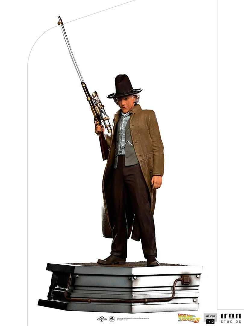 Statue Doc Brown - Back to the Future III - Art Scale 1/10