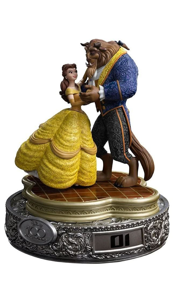 Statue Beauty and The Beast 100 Years Version - Disney 100th - Beauty and The Beast - Art Scale 1/10