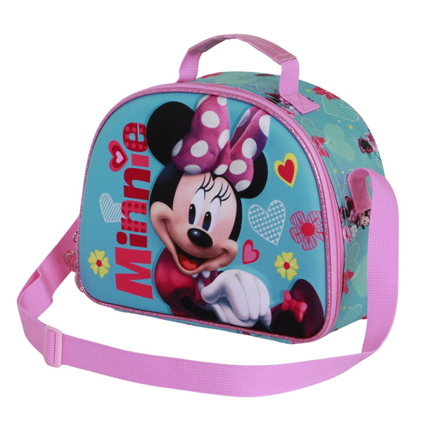 Sac Repas 3D Disney Minnie Mouse « Pose » – Rose