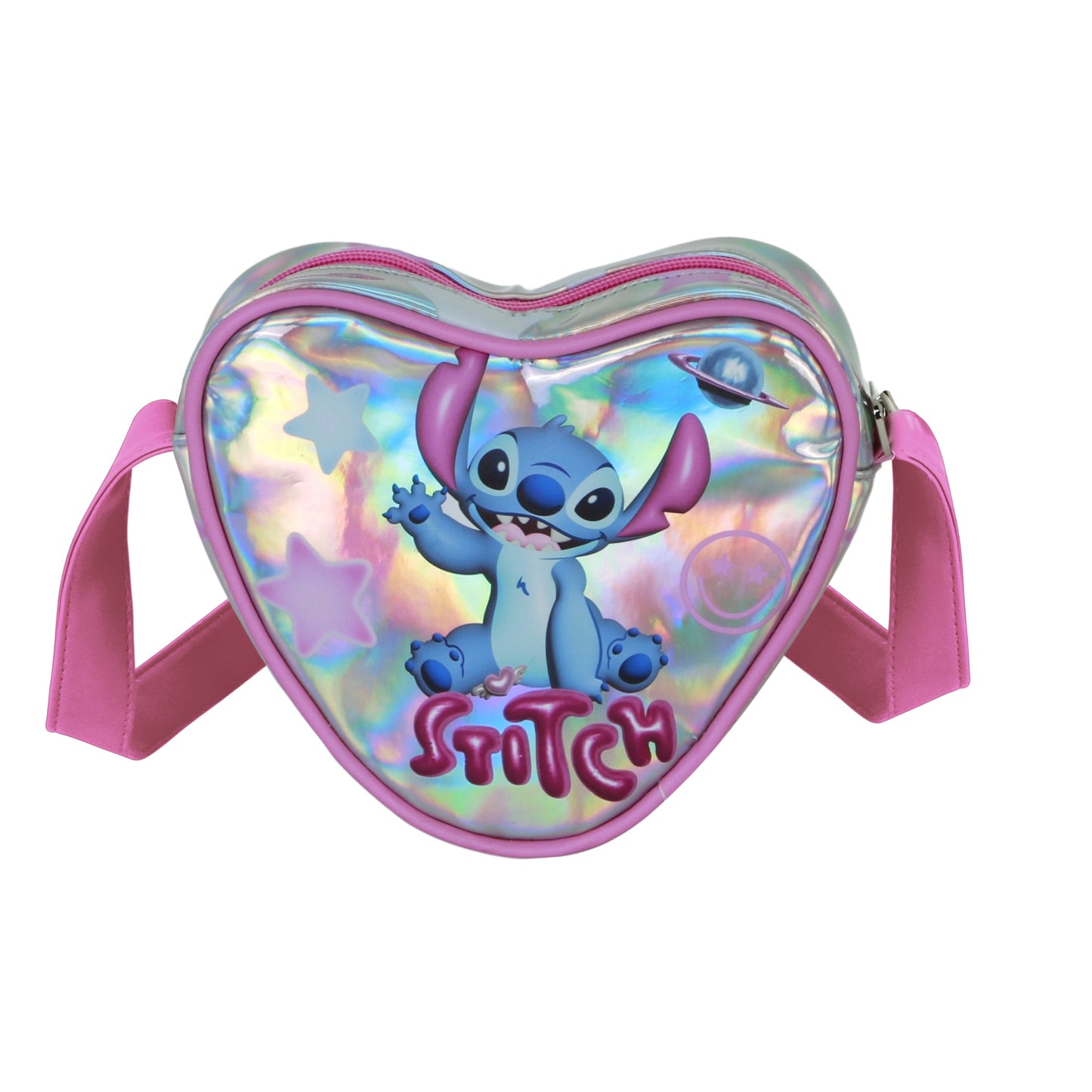 Sac à Bandoulière Coeur Casual Disney Lilo & Stitch « Cosmic »