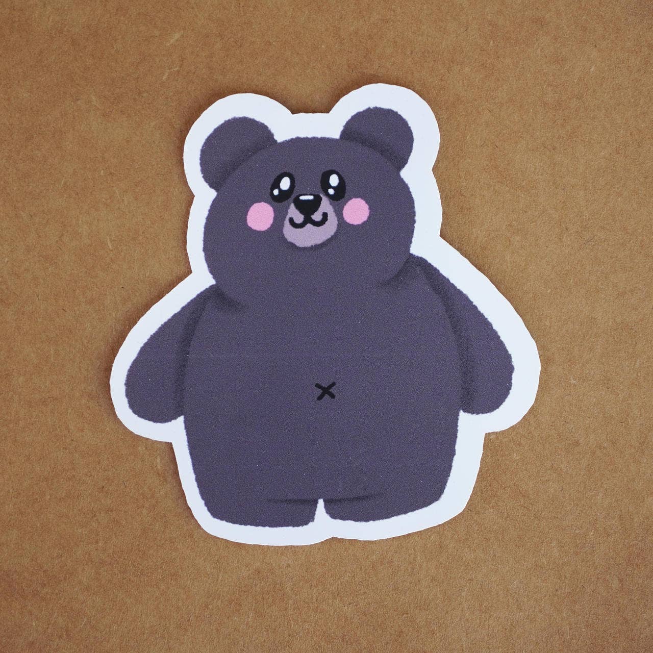 Black bear sticker