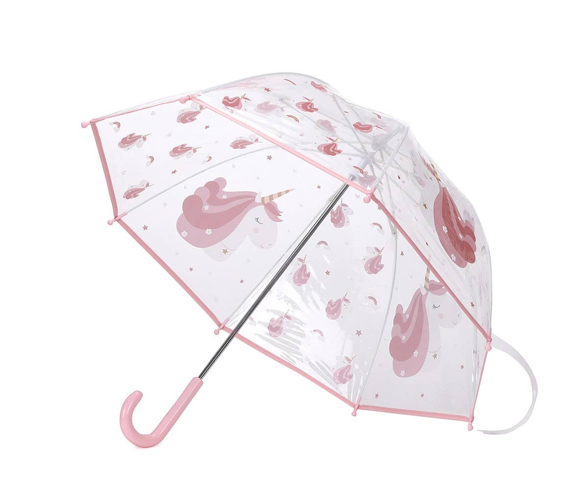 Magical Unicorn Children's Transparent Umbrella