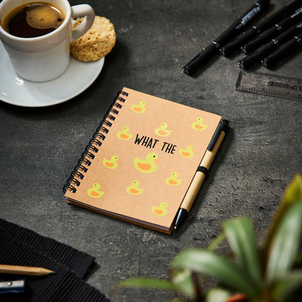 Quaderno A6 "What The Duck"