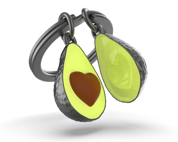 Avocado-Schlüsselanhänger