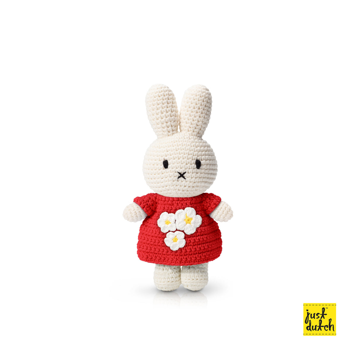 Peluche Miffy – Vestido Rojo de Cumpleaños