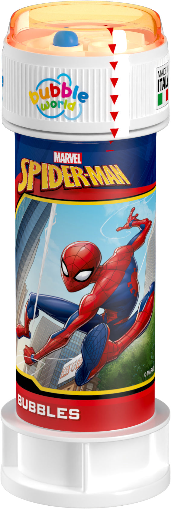 Coffret bulles de savon Marvel Spider-Man – Présentoir 36 flacons 60 ml
