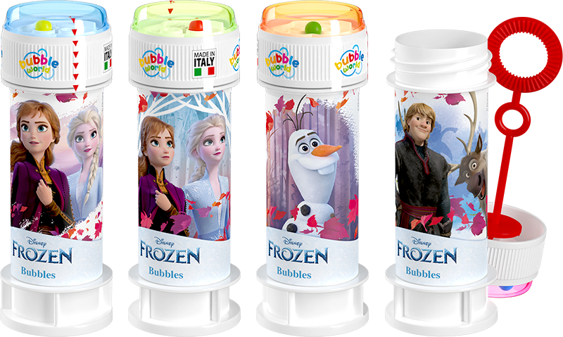 Bolle di sapone congelate