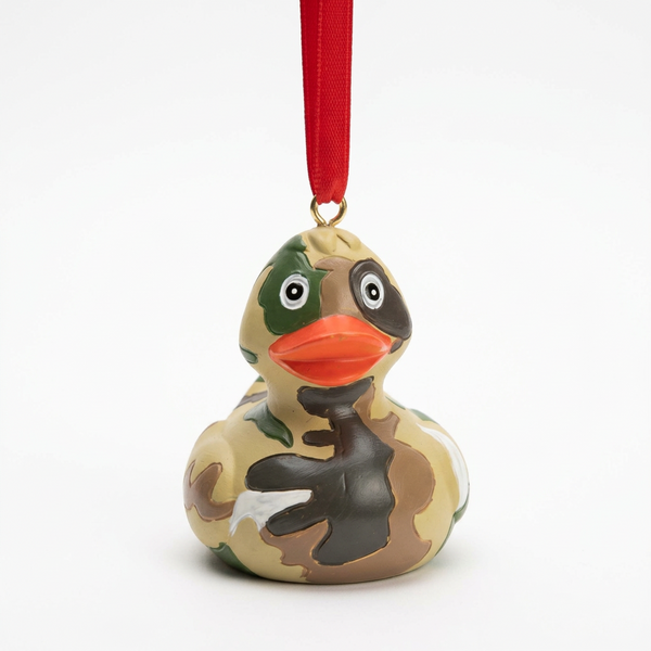 Décoration à suspendre Canard Camouflage Yarto – ornement Duck’oration