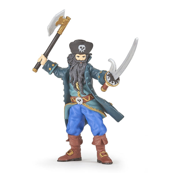 Figurine Barbe Noire Papo - personnage pirate