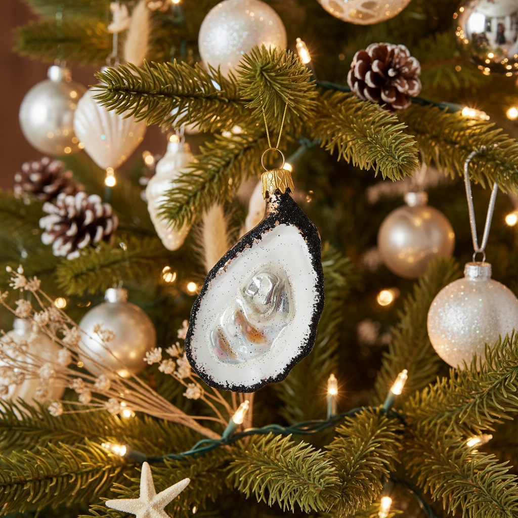 Bola de Navidad de ostras