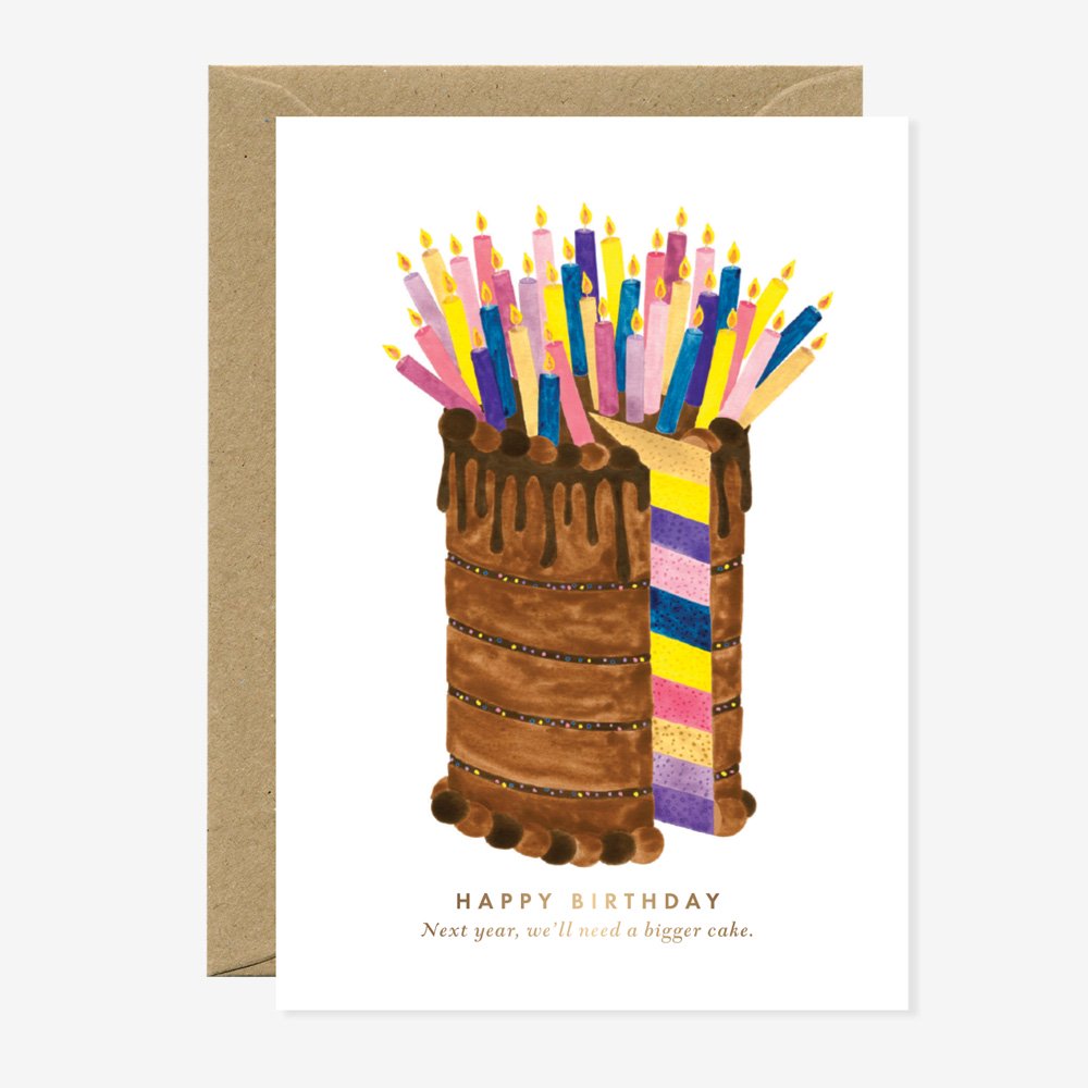 HPB Bigger Cake - Carte de vœux