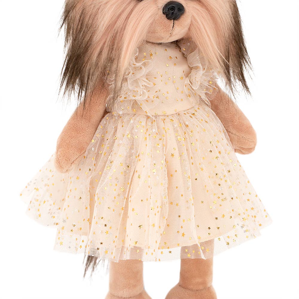 Poupée chien Lucky Yoyo : Brillante-38cm