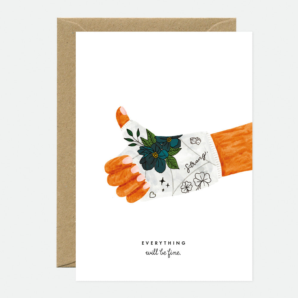 Everything will be fine - Carte de voeux
