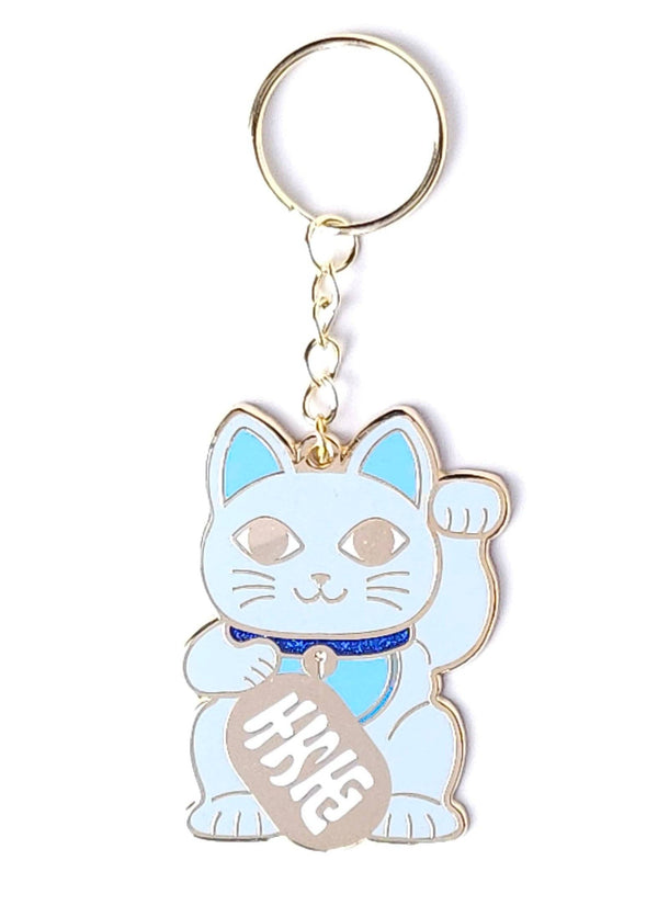 Portachiavi Lucky Blue Cat
