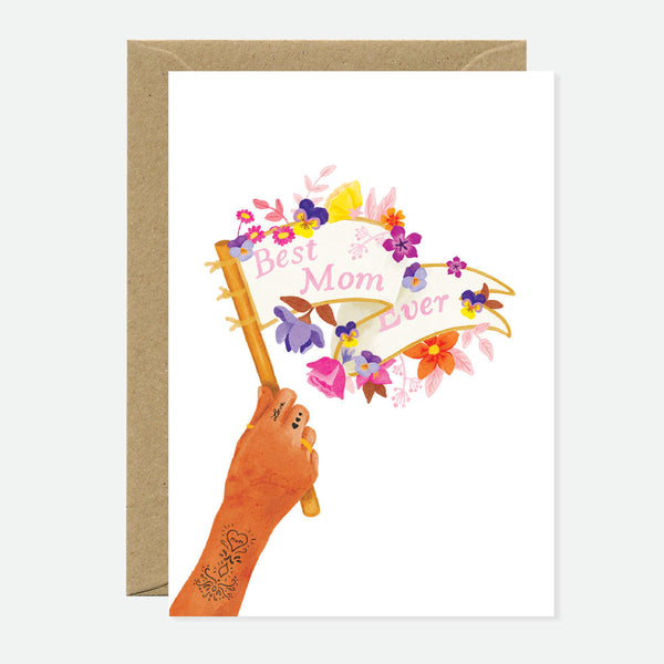 Best Mom Ever - Greeting Card