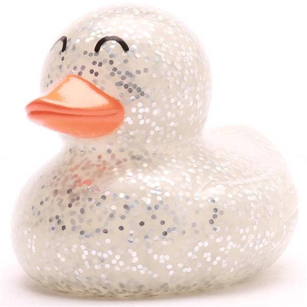 Glittereend - Zilver