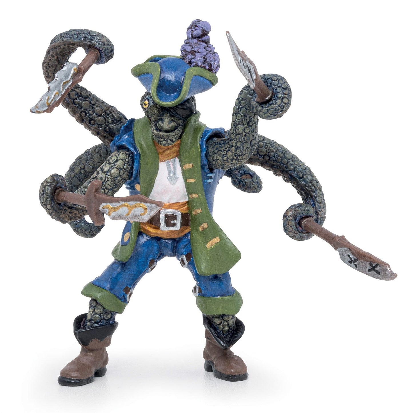 Octopus Mutant Pirate Figurine