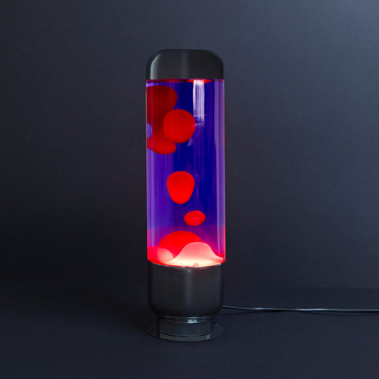 Lampe à lave Capsule - Violet/Rouge