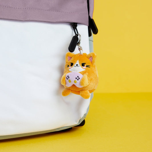 Fluffy Kawaii Gamer Keychain